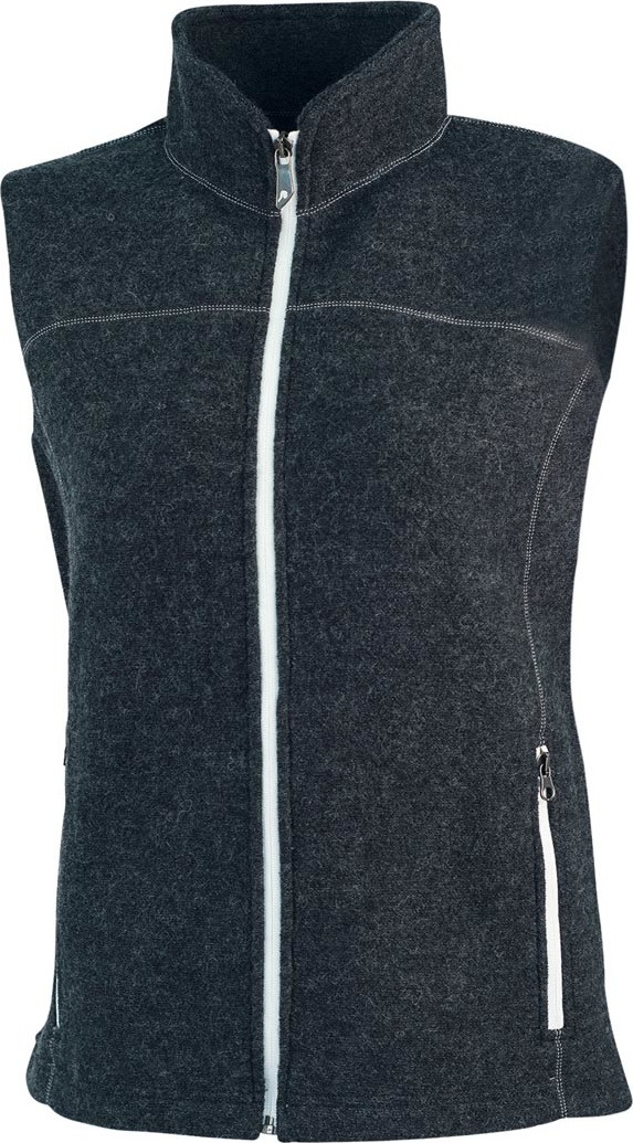 Ivanhoe Women's Beata Vest Graphite Marl Ovadderade västar 40