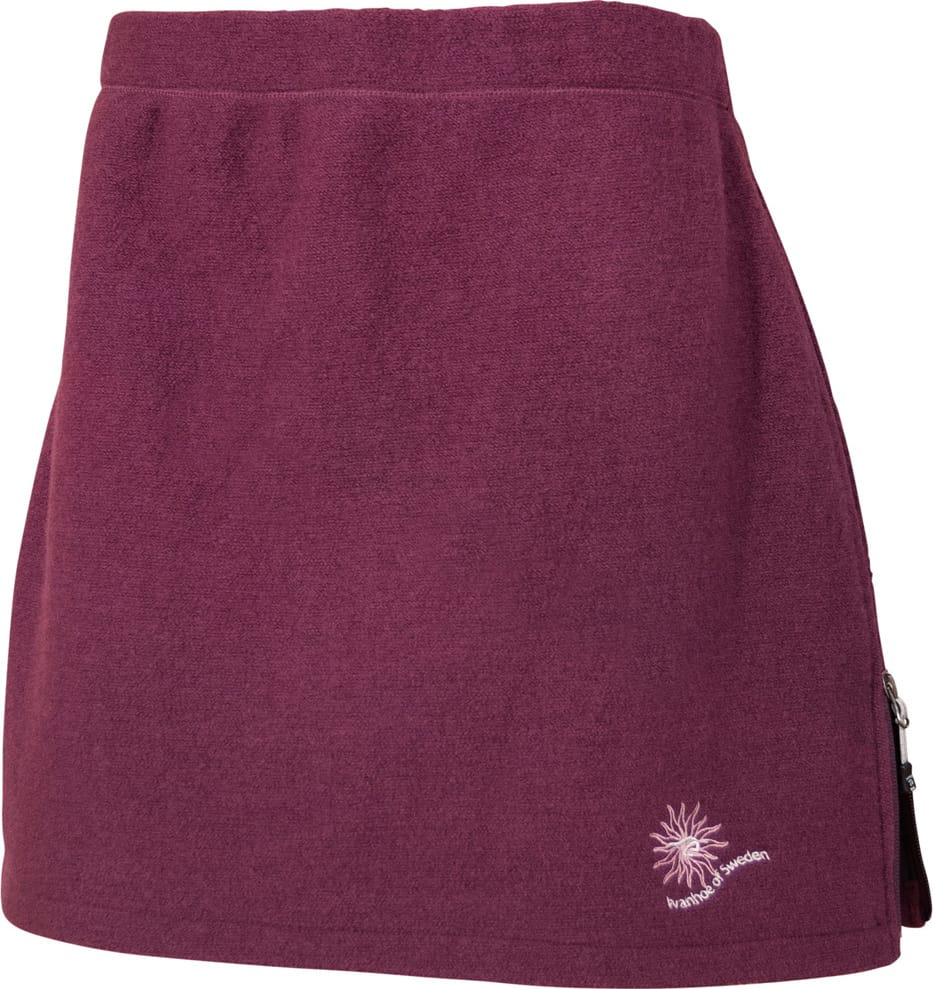 Women's Bim Short Skirt Windbreaker Red cabbage
