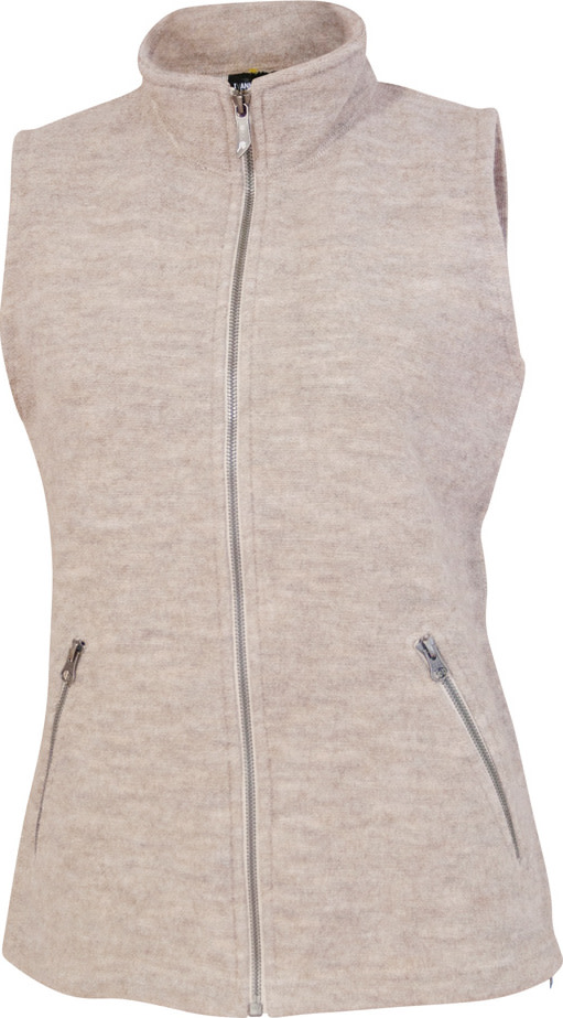 Ivanhoe Women's Flora Vest Sand Ovadderade västar 42