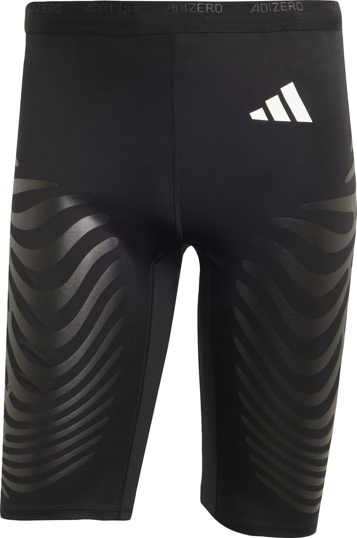 Adidas Men's Adizero Control Running Short Tights Black Adidas
