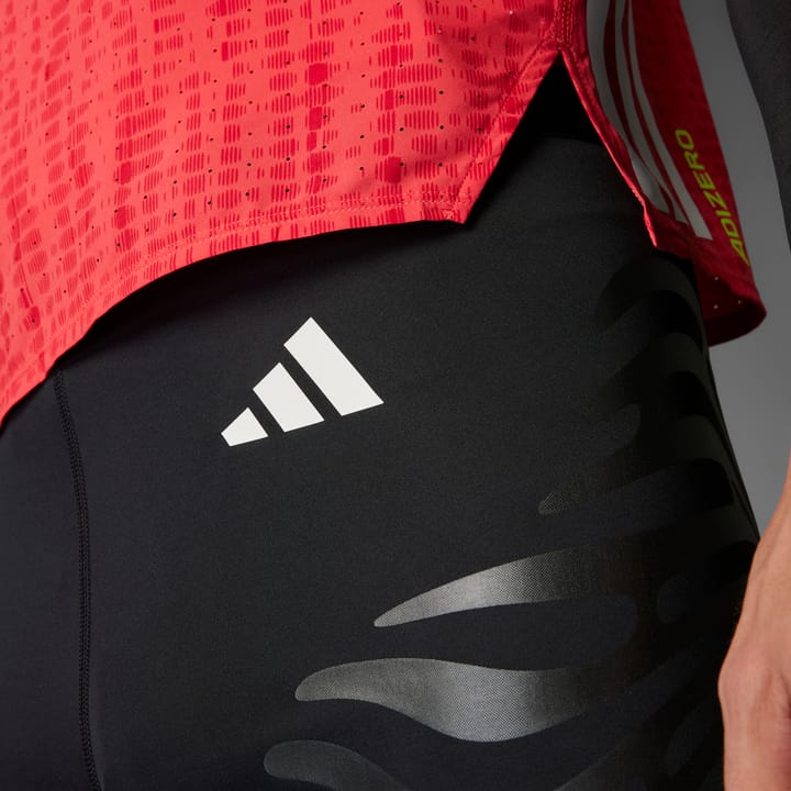 Adidas Men's Adizero Control Running Short Tights Black Adidas