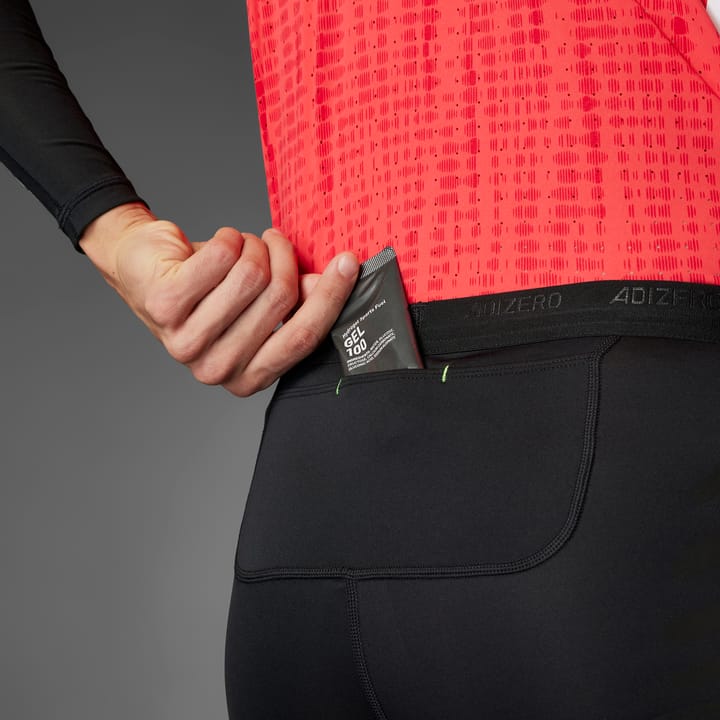 Adidas Men's Adizero Control Running Short Tights Black Adidas