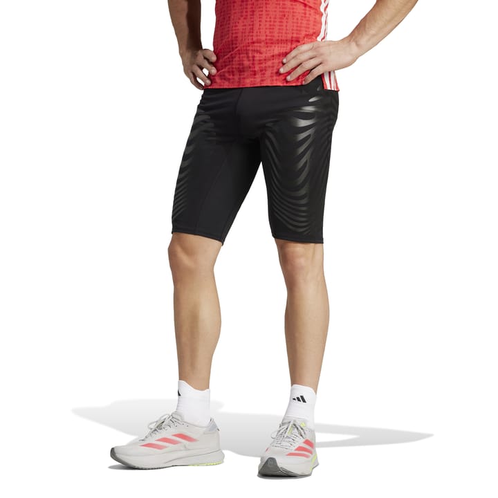 Adidas Men's Adizero Control Running Short Tights Black Adidas