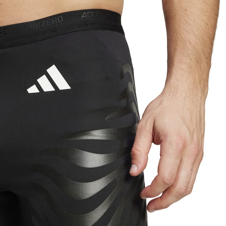 Adidas Men's Adizero Control Running Short Tights Black Adidas