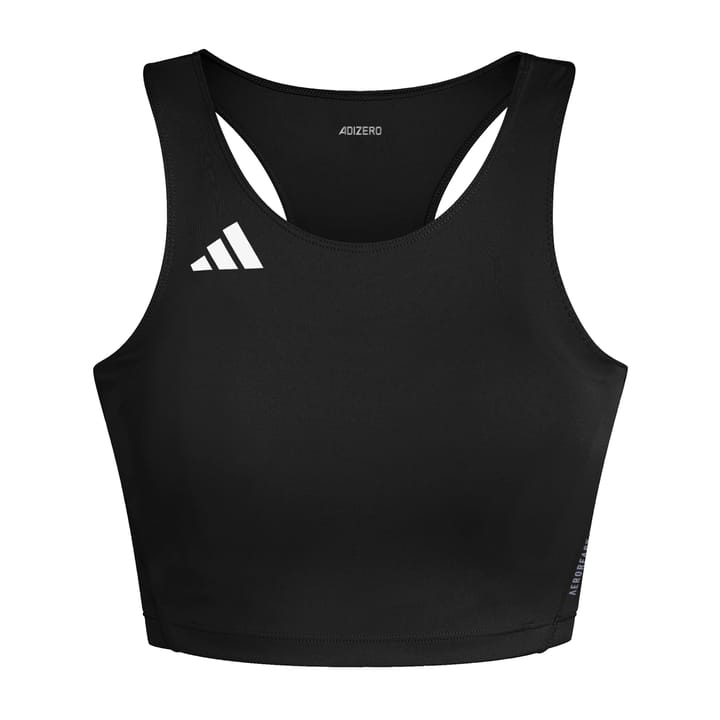 Adidas Women's Adizero Essentials Running Crop Top Black Adidas