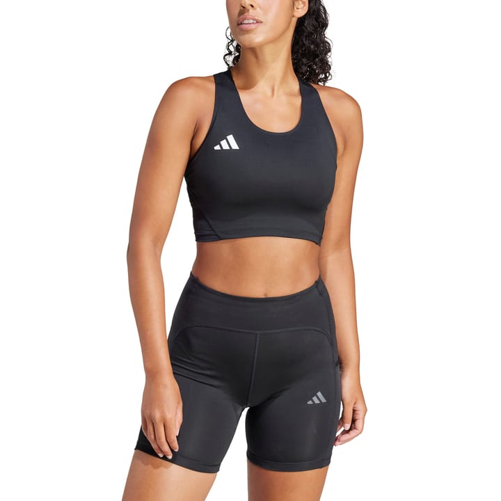 Adidas Women's Adizero Essentials Running Crop Top Black Adidas