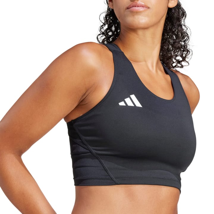 Adidas Women's Adizero Essentials Running Crop Top Black Adidas
