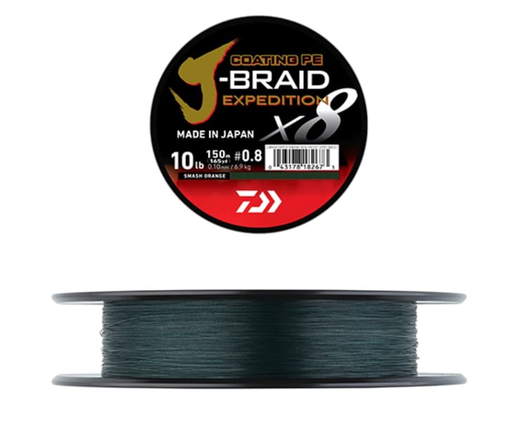 Daiwa J-Braid Expedition 150m Daiwa