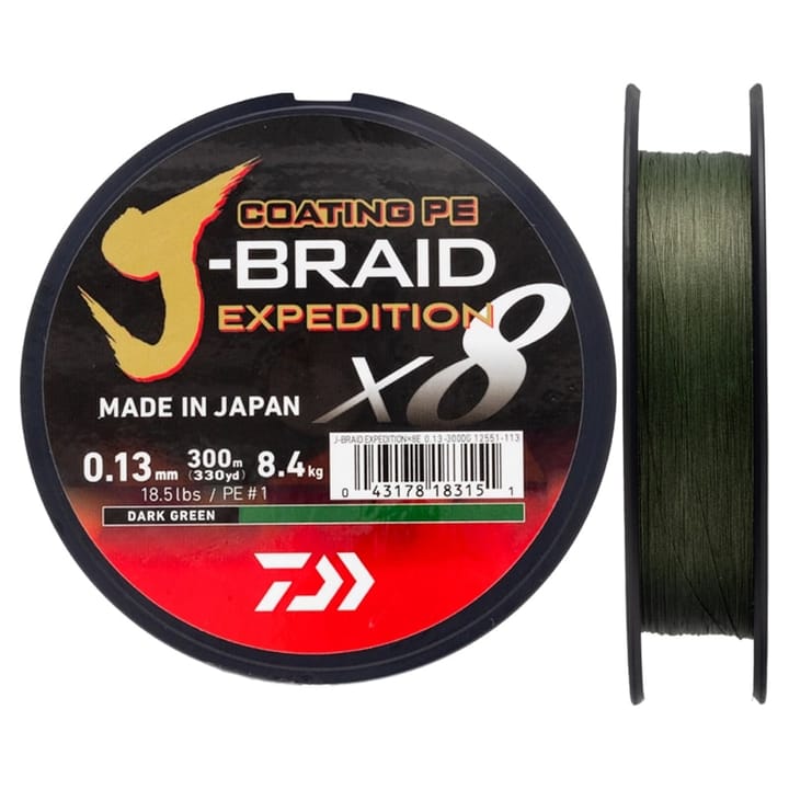 Daiwa J-Braid Expedition 150m Daiwa