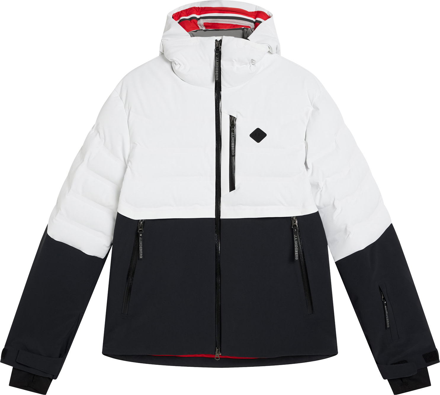 Men's Orbit Hybrid Down Jacket White