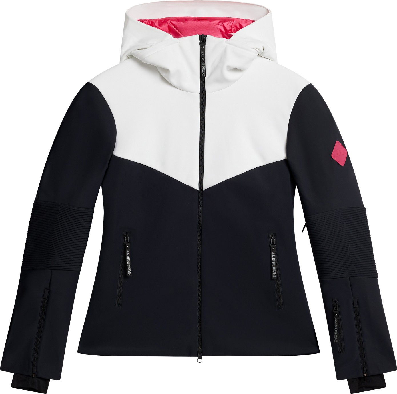 J.LINDEBERG Women’s Stanford Hybrid Jacket White