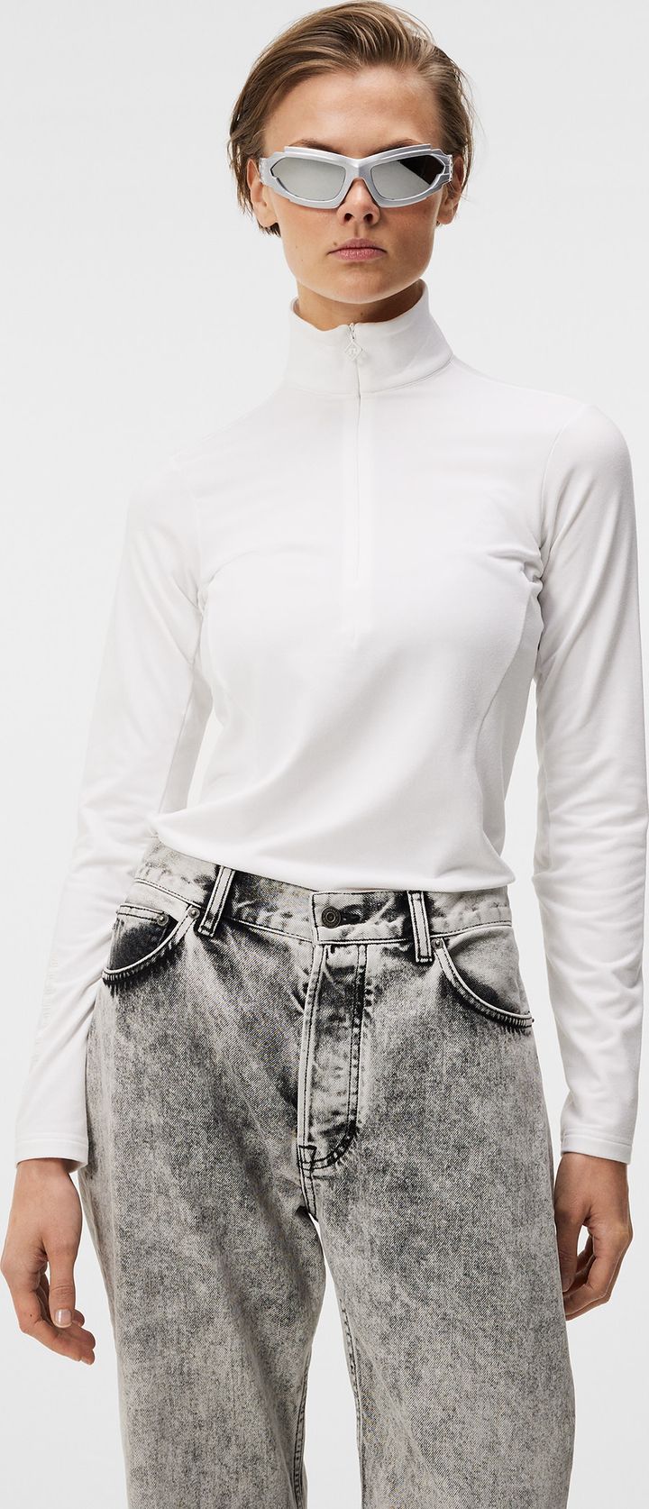 J.Lindeberg Women's Coockies Mid Layer White J.Lindeberg