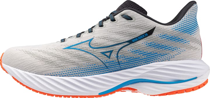 Mizuno Men's Wave Rider 28 Nimbus Cloud/blue Pace/mizuno Ignition Red Mizuno Mizuno Men's Wave Rider 28 Nimbus Cloud/blue Pace/mizuno Ignition Red Mizuno