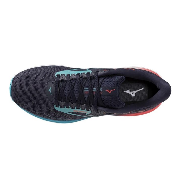 Mizuno Men's Wave Rider 29 Odyssey Gray/capri Breeze/calypso Coral Mizuno Mizuno Men's Wave Rider 29 Odyssey Gray/capri Breeze/calypso Coral Mizuno
