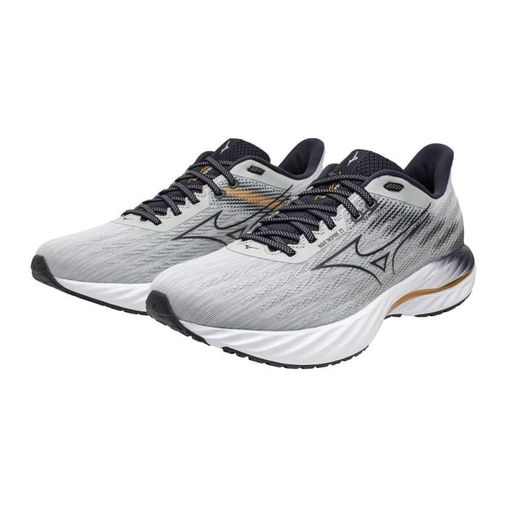 Mizuno Men's Wave Inspire 21 Pearl Blue/baritone Blue/tangelo Mizuno