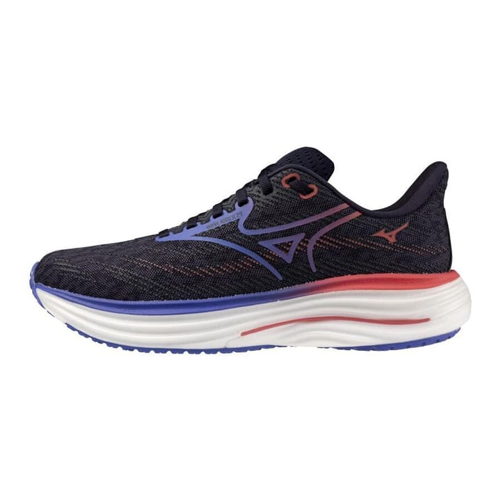 Mizuno Women's Wave Rider 29 Odyssey Gray/Iris Bloom/Calypso Coral Mizuno