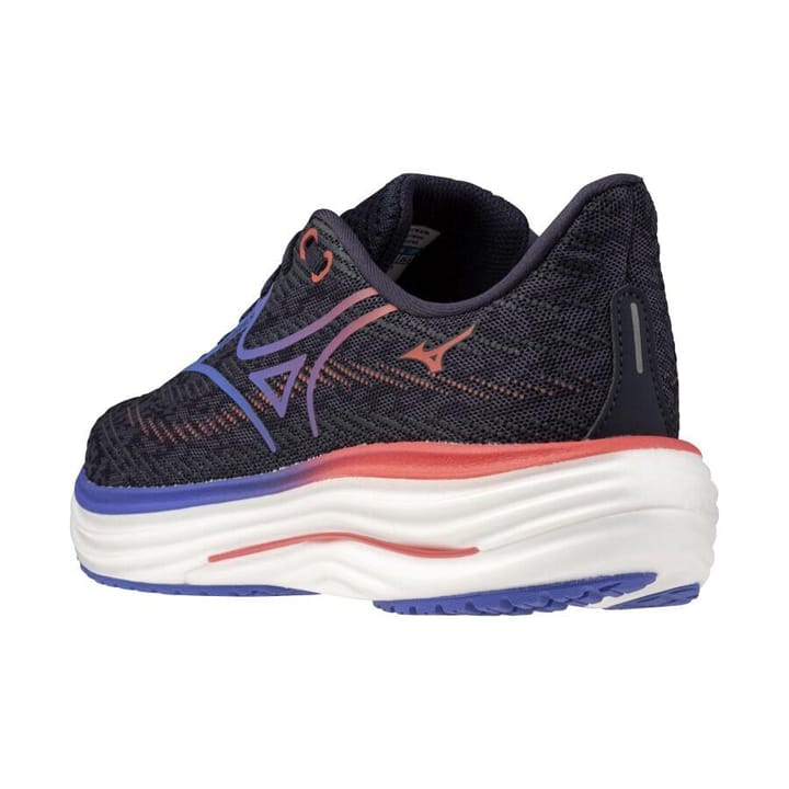 Mizuno Women's Wave Rider 29 Odyssey Gray/Iris Bloom/Calypso Coral Mizuno Mizuno Women's Wave Rider 29 Odyssey Gray/Iris Bloom/Calypso Coral Mizuno