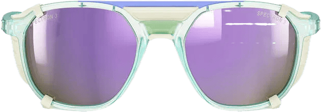 Julbo Slack Cover Spectron 3 Shiny Translucent Mint / Light Gray - Multilayer Light Pink Julbo