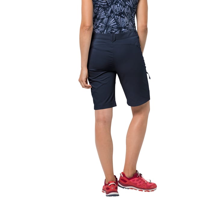 Women's Activate Track Shorts  midnight blue Jack Wolfskin