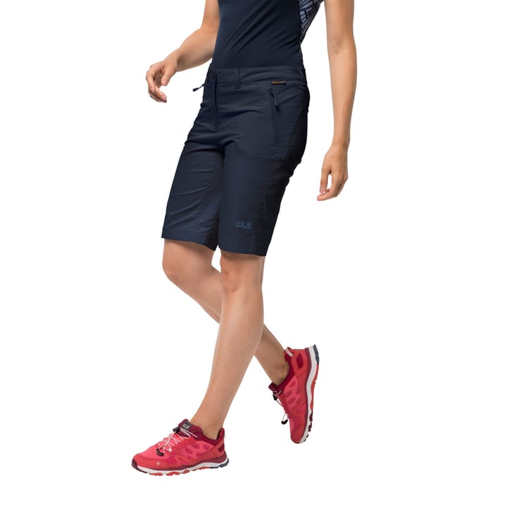 Women's Activate Track Shorts  midnight blue Jack Wolfskin