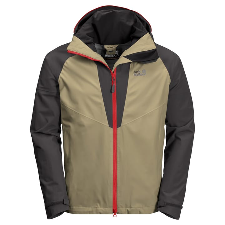 Jack Wolfskin Men's Apex Summer Peak Jacket Sandstone Jack Wolfskin Jack Wolfskin Men's Apex Summer Peak Jacket Sandstone Jack Wolfskin