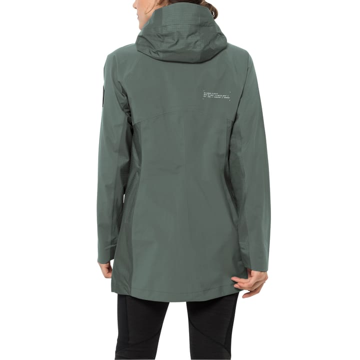 Women's Athletic Coat Hedge Green Jack Wolfskin