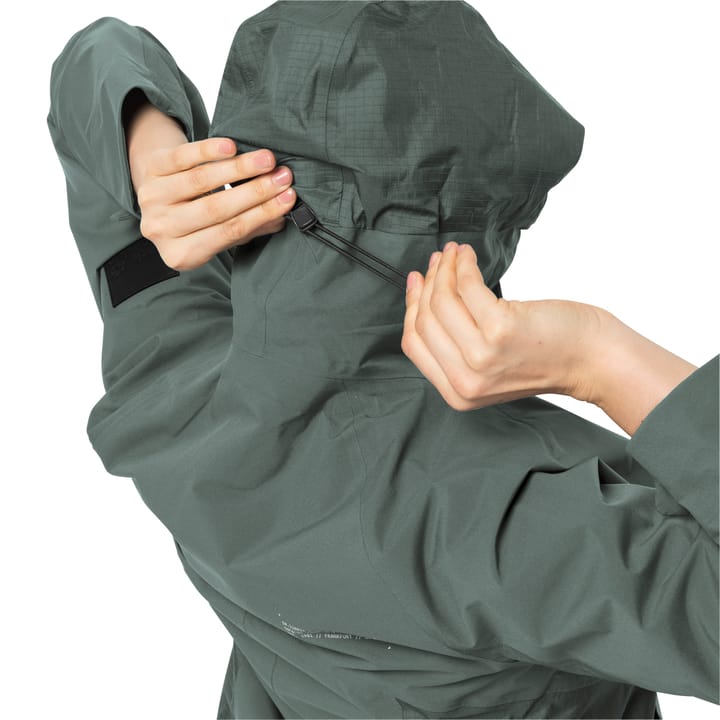 Women's Athletic Coat Hedge Green Jack Wolfskin