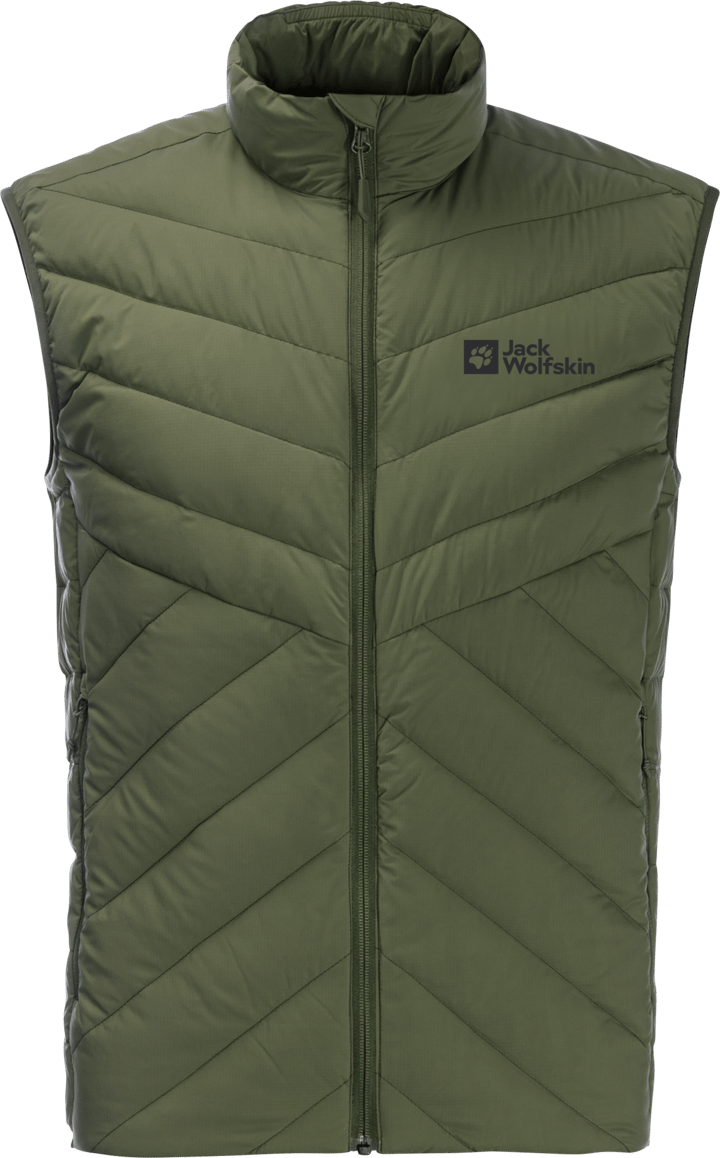 Men's Athletic Down Vest Greenwood Jack Wolfskin