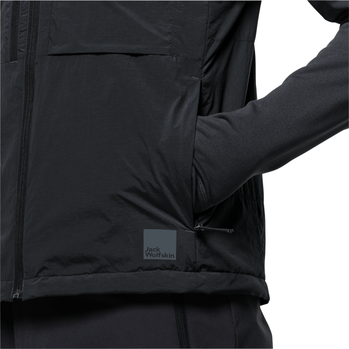 Jack Wolfskin Men's Bike Commute Insulated Vest Phantom Jack Wolfskin