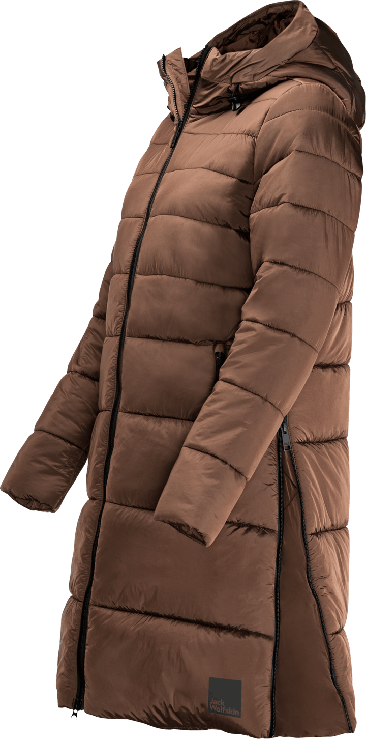 Women's Eisbach Coat Hazelnut Brown Jack Wolfskin