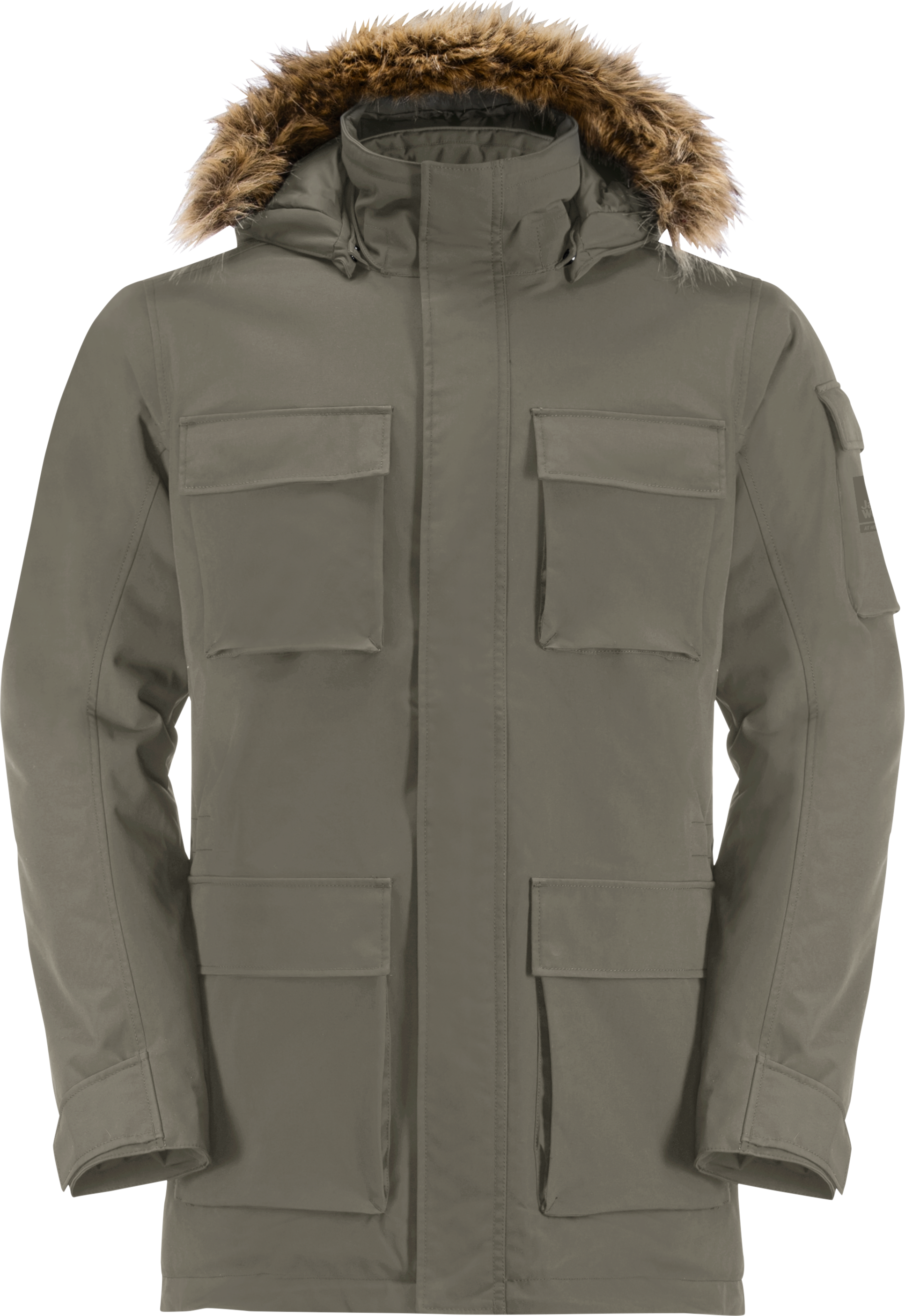 Jack Wolfskin Men’s Glacier Canyon Parka Dusty Olive