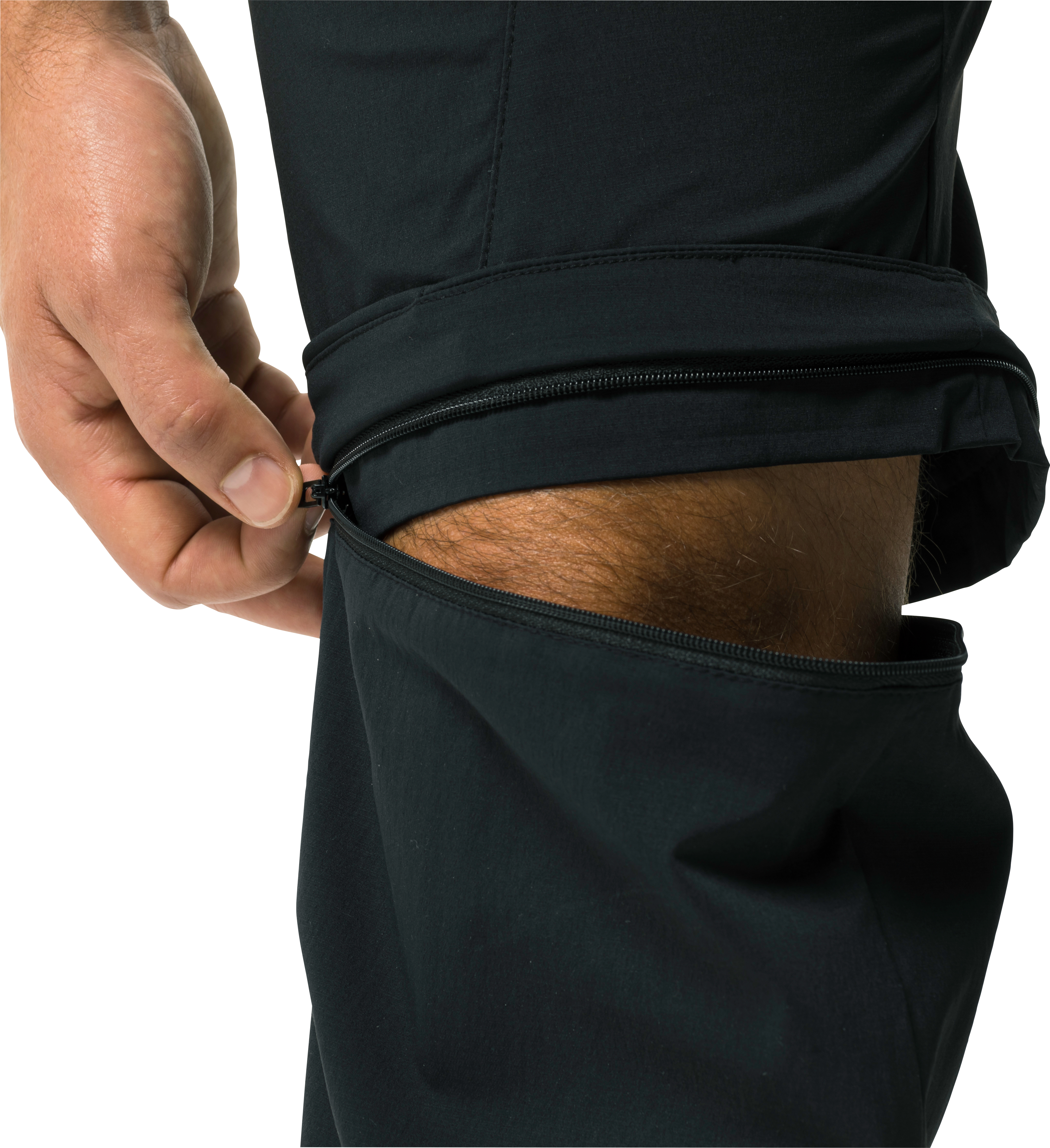 Buy Men\'s Glastal Zip Away Pants Black here | Outnorth