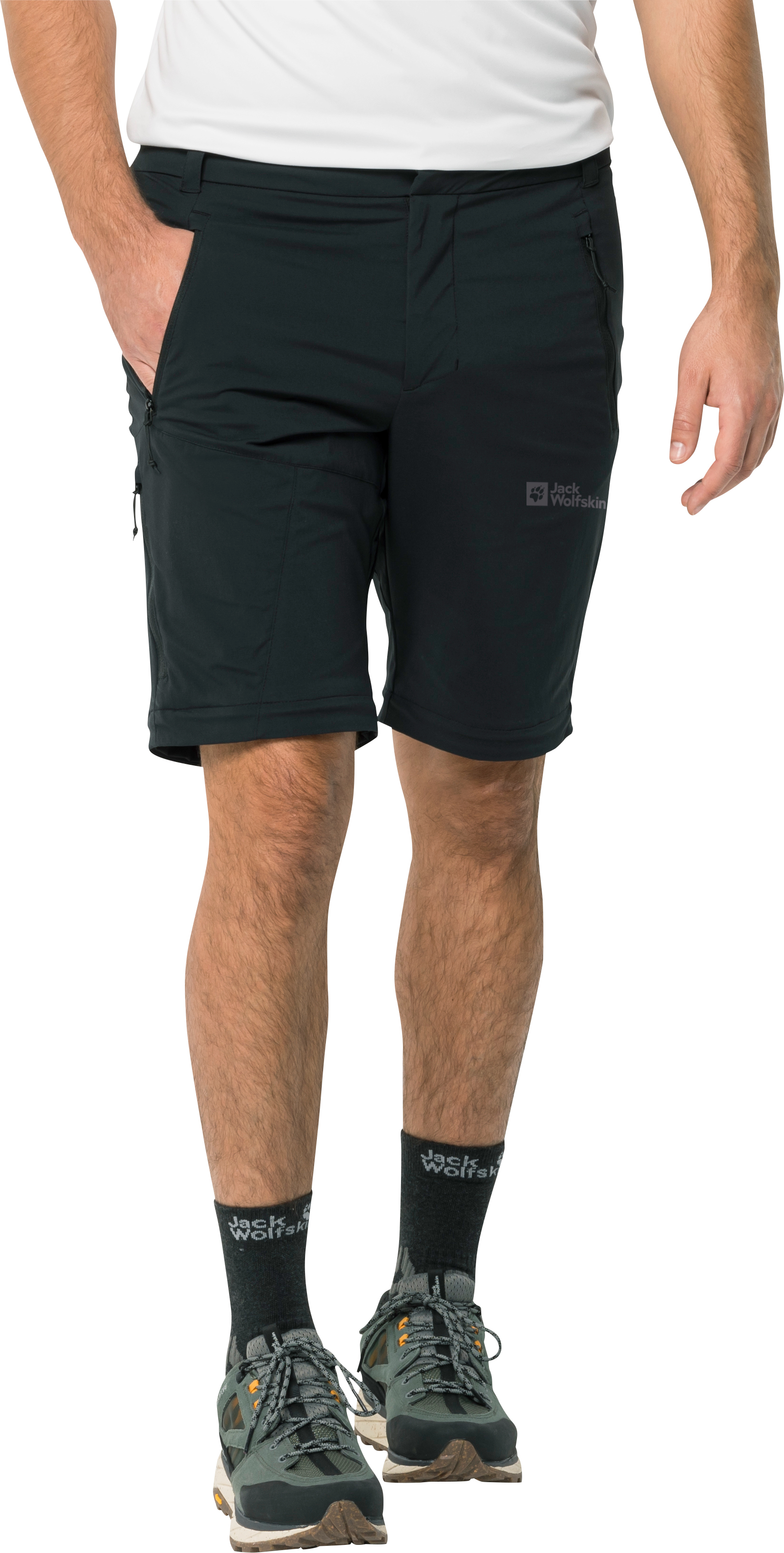 Men's Glastal Zip Away Pants Black | Buy Men's Glastal Zip Away Pants Black  here | Outnorth
