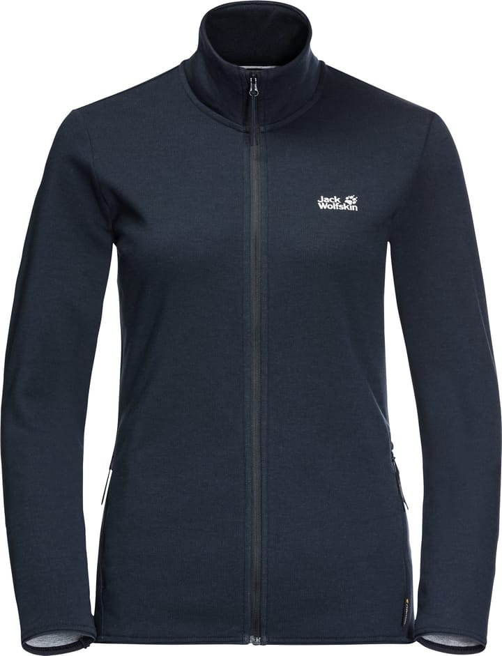 Jack Wolfskin Women's Jwp Midlayer Night Blue Jack Wolfskin
