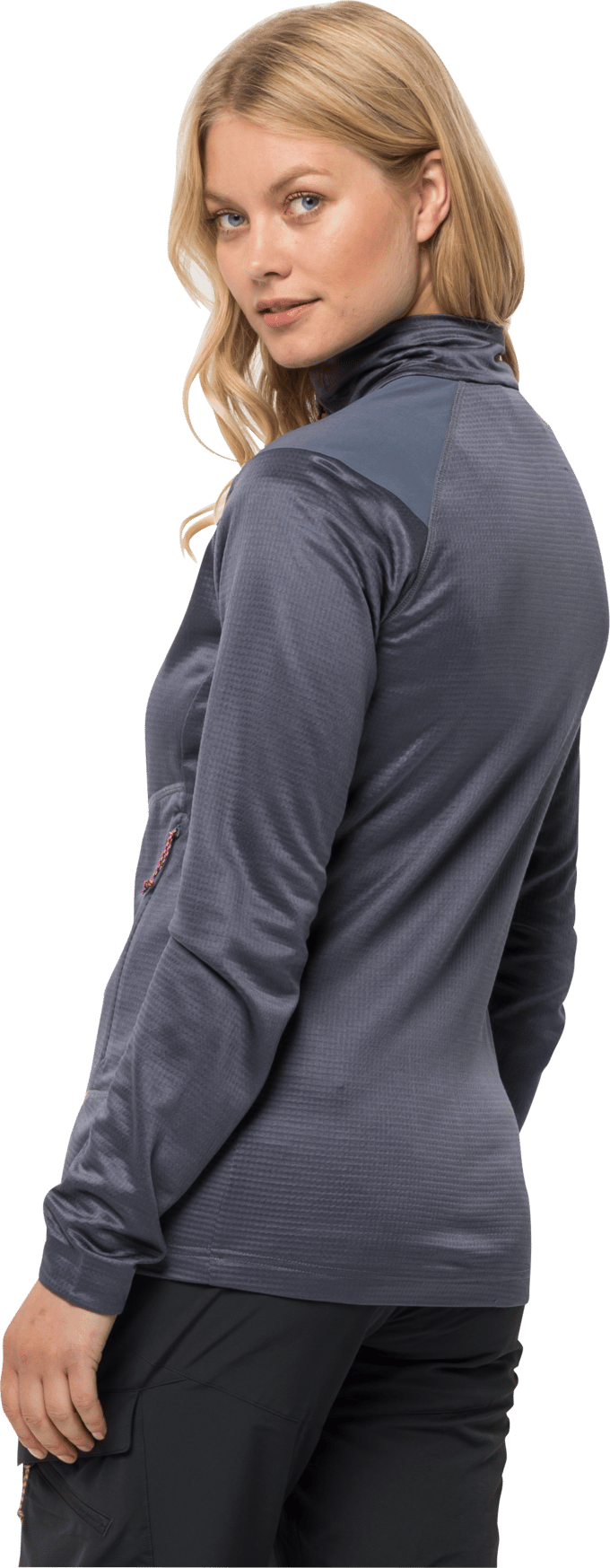 Women's Kammweg Full Zip Dolphin Jack Wolfskin