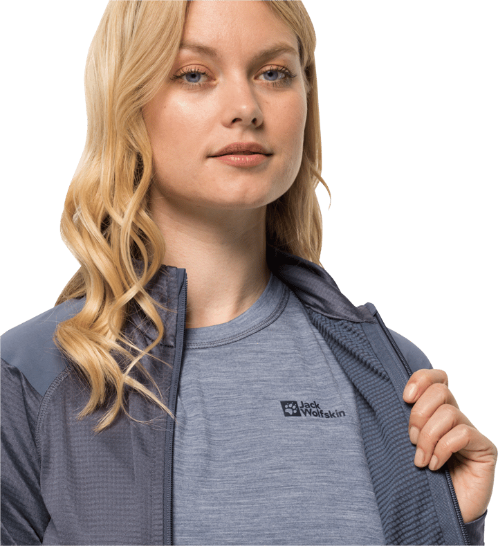 Women's Kammweg Full Zip Dolphin Jack Wolfskin