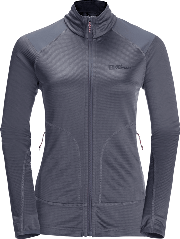 Women's Kammweg Full Zip Dolphin Jack Wolfskin