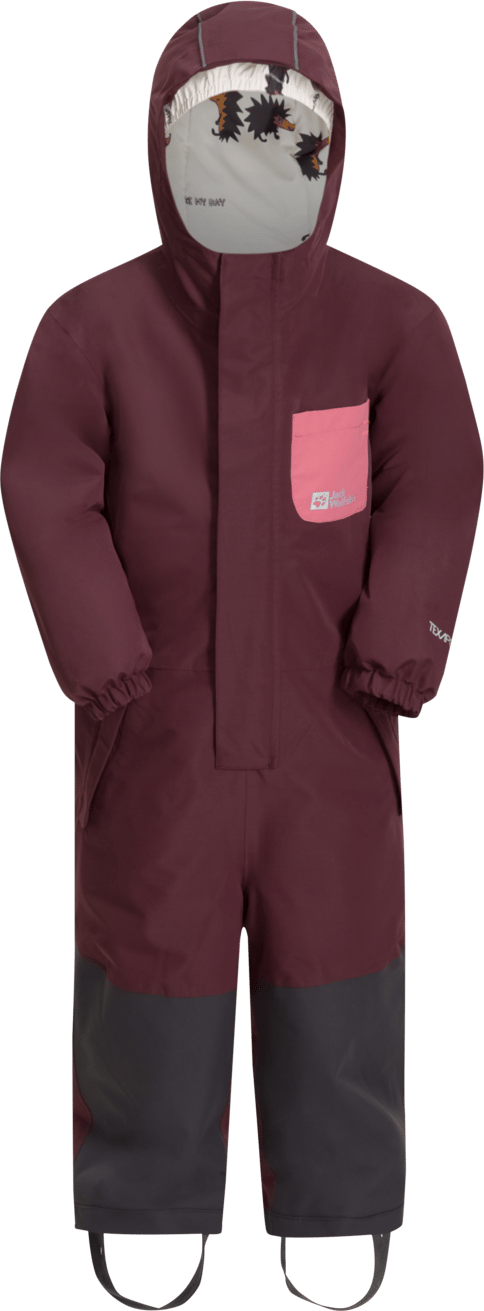 Jack Wolfskin Kids' Gleely 2-Layer Insulated Overall Boysenberry Jack Wolfskin