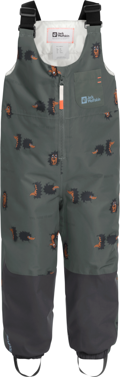 Jack Wolfskin Kids' Gleely 2-Layer Insulated Print Bib