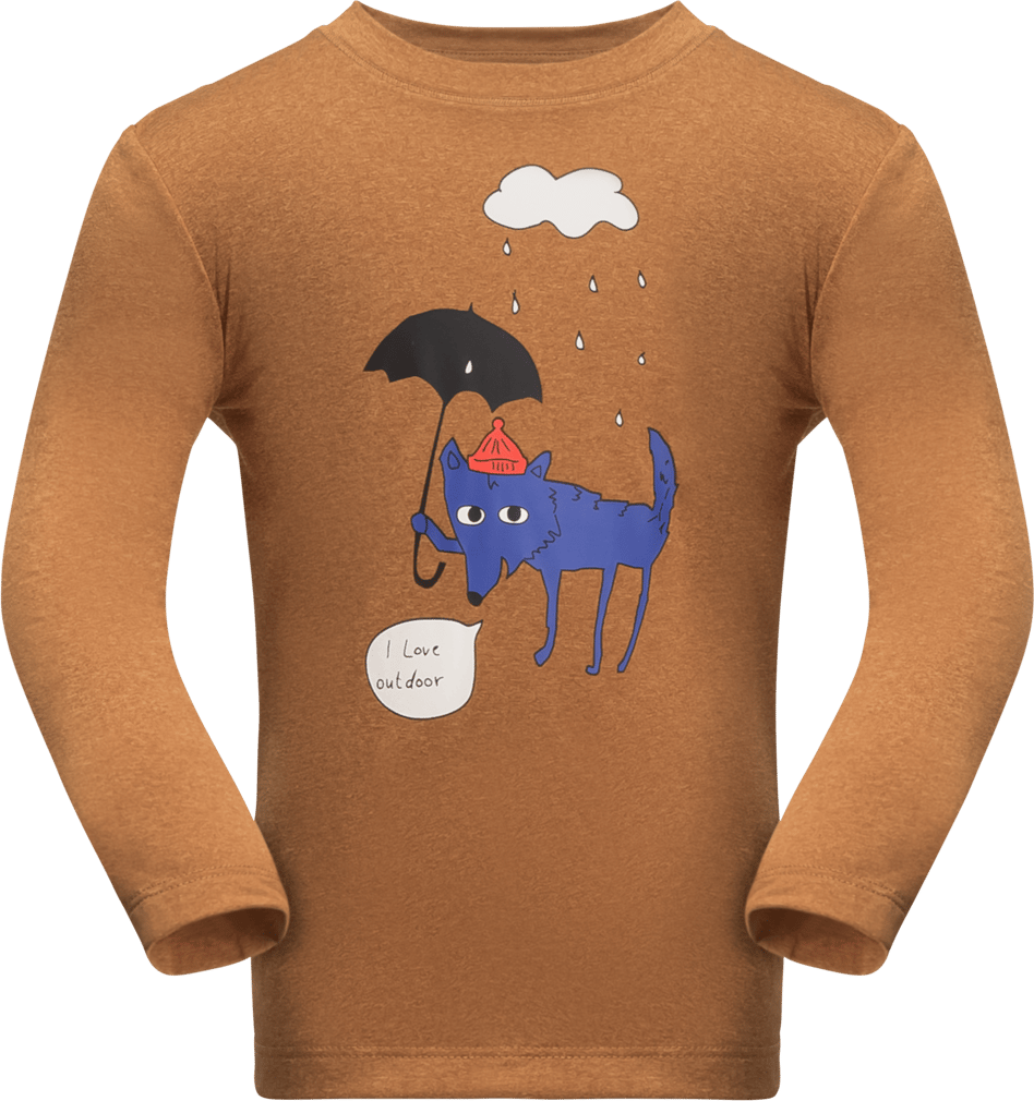 Jack Wolfskin Kids' Gleely Longsleeve Autumn Leaves | Buy Jack Wolfskin