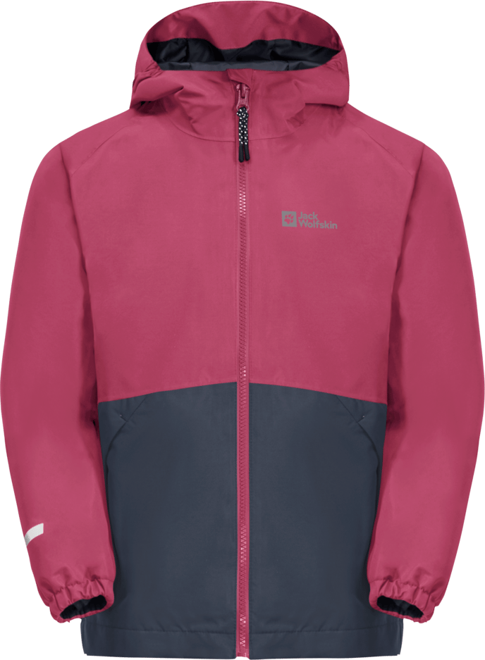 Jack Wolfskin Kids' Iceland 3-in-1 Jacket Dark Fuchsia