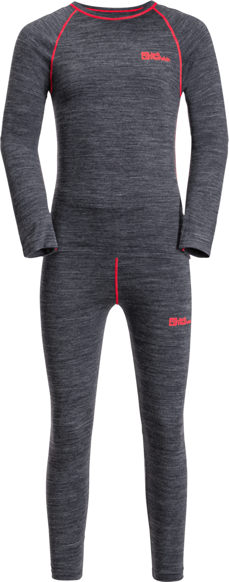 Jack Wolfskin Kids' Merino Baselayer Set Night Blue Jack Wolfskin