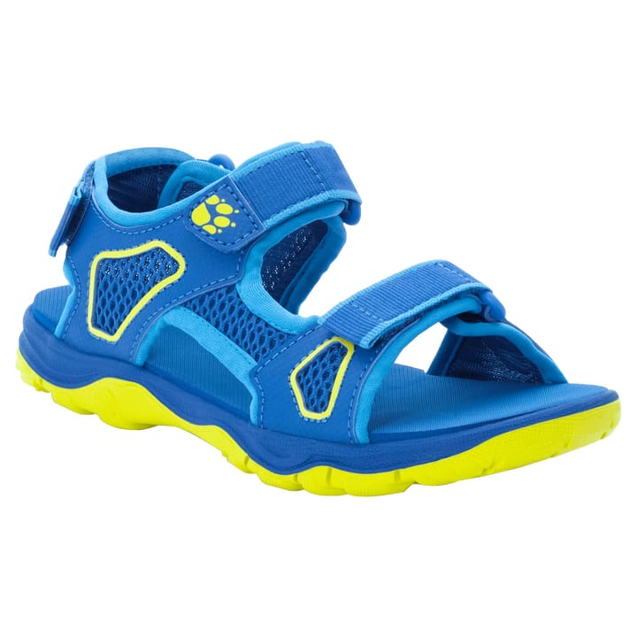 Kids' Taraco Beach Sandal blue / lime Jack Wolfskin