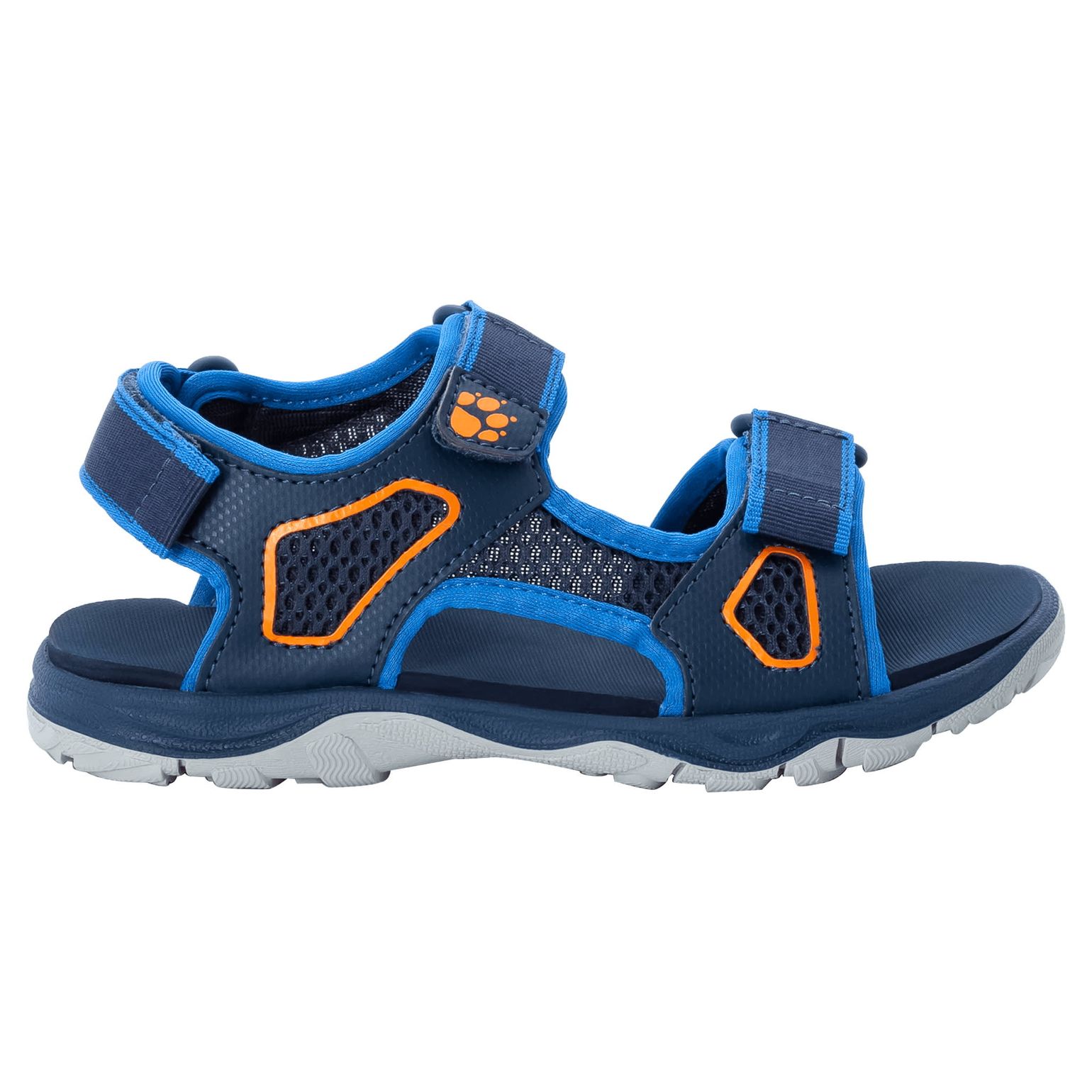 Jack Wolfskin Kids' Taraco Beach Sandal Blue/Orange