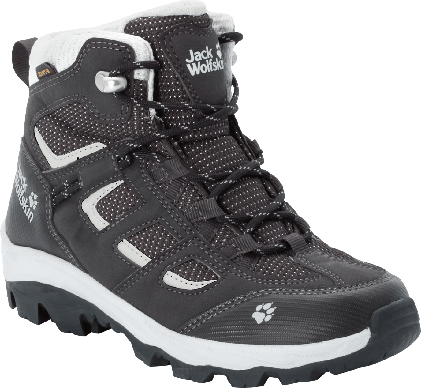 Jack Wolfskin Kids' Vojo Texapore Mid Phantom/Light Grey