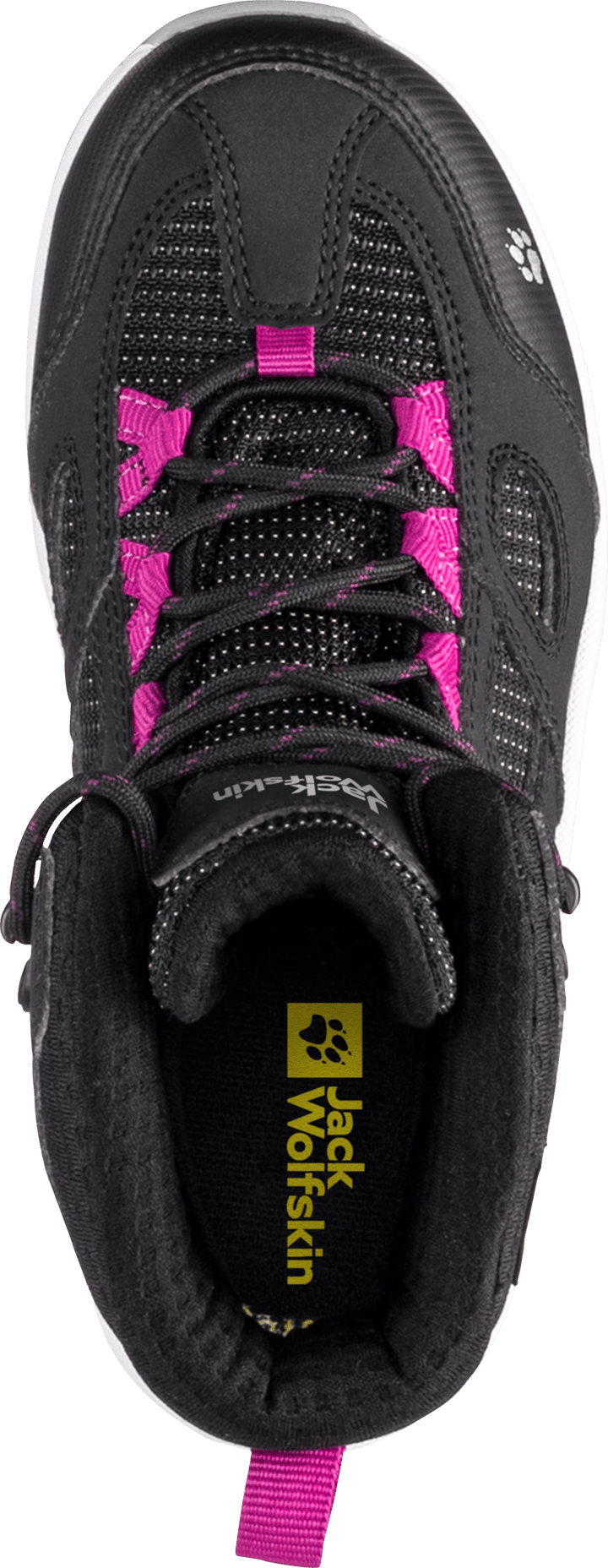 Jack Wolfskin Kids' Vojo Texapore Mid Phantom / Pink Jack Wolfskin
