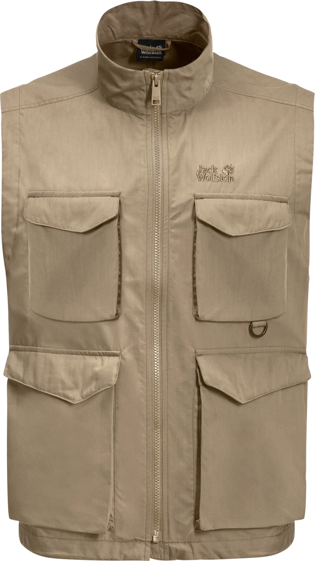 Jack Wolfskin Men's Lakeside Trip Vest Sand Dune S, Sand Dune