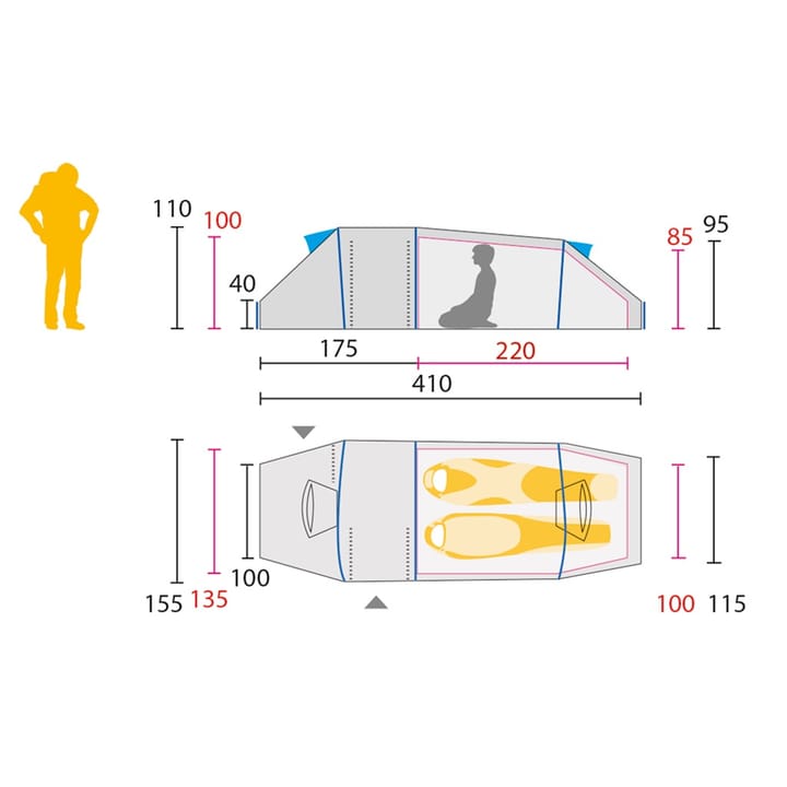 Jack Wolfskin Lighthouse II Rt Steel Blue Jack Wolfskin