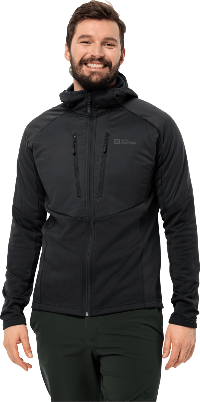 Jack Wolfskin Men's Alpgrat Pro Insulated Full Zip Black Jack Wolfskin Jack Wolfskin Men's Alpgrat Pro Insulated Full Zip Black Jack Wolfskin
