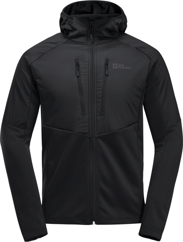 Men's Alpgrat Pro Insulated Full Zip Black Jack Wolfskin